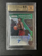 2019 Panini Prizm Kevin Porter Jr.  RC Auto Green Shimmer /25 BGS 9.5/10#Z