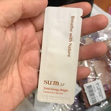 su:m37 Time Energy Bright Luminous Serum 1ml x 60pcs Moisturizing K-Beauty