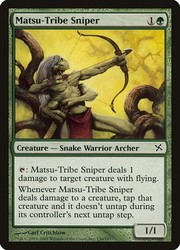 Matsu-Tribe Sniper - Betrayers of Kamigawa #136 Common