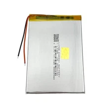 3070100 3000 mAh 3.7v Lithium Polymer LiPo 2-Wire Rechargeable Battery