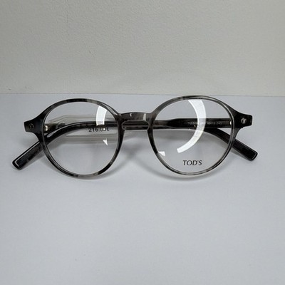 Tod's TO 5261 056 Brillengestell oval grau eingekreist 48-18-145