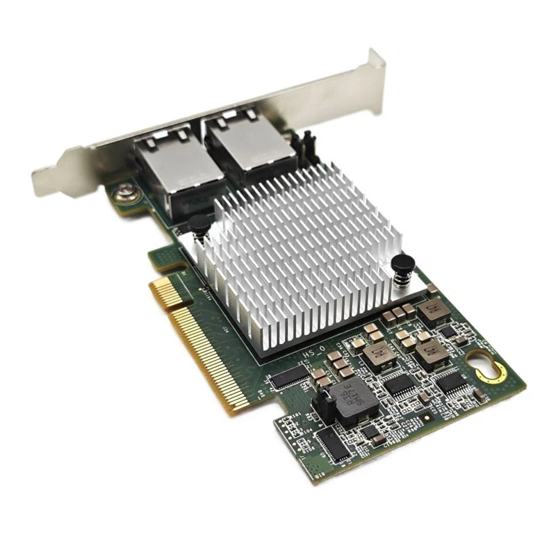 10G PCI-E Dual RJ45 Ports Ethernet Netzwerkkarte für Intel X540-T2 X540-AT2 - Bild 2 von 4