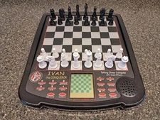 Excalibur Ivan II Electronic Talking Chess W/teach Mode Tested And Working