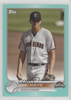 2022 Topps Pro Debut Aqua 20/75 Coby Mayo #PD-156 06z2