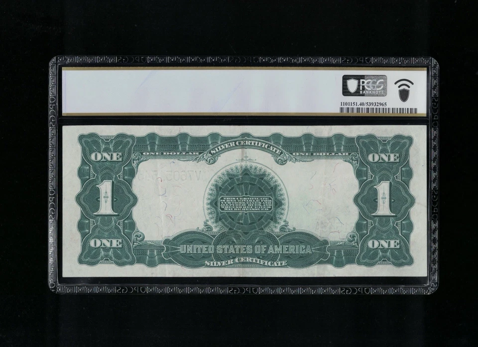 SC 1899 $1 Fr.236 Black Eagle Silver Certificate PCGS 40 XF (543A) - Image 3 of 4