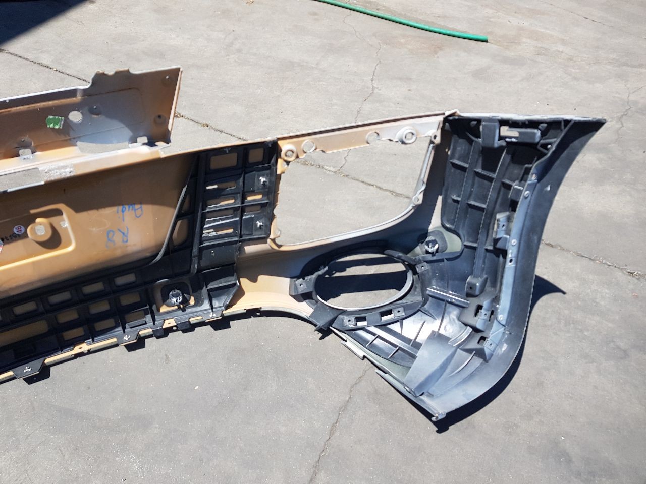 2010-2012 AUDI R8 REAR BUMPER GRAY OEM