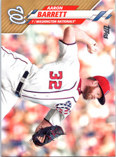 2020 Topps Series 2 Aaron Barrett #670 Gold /2020