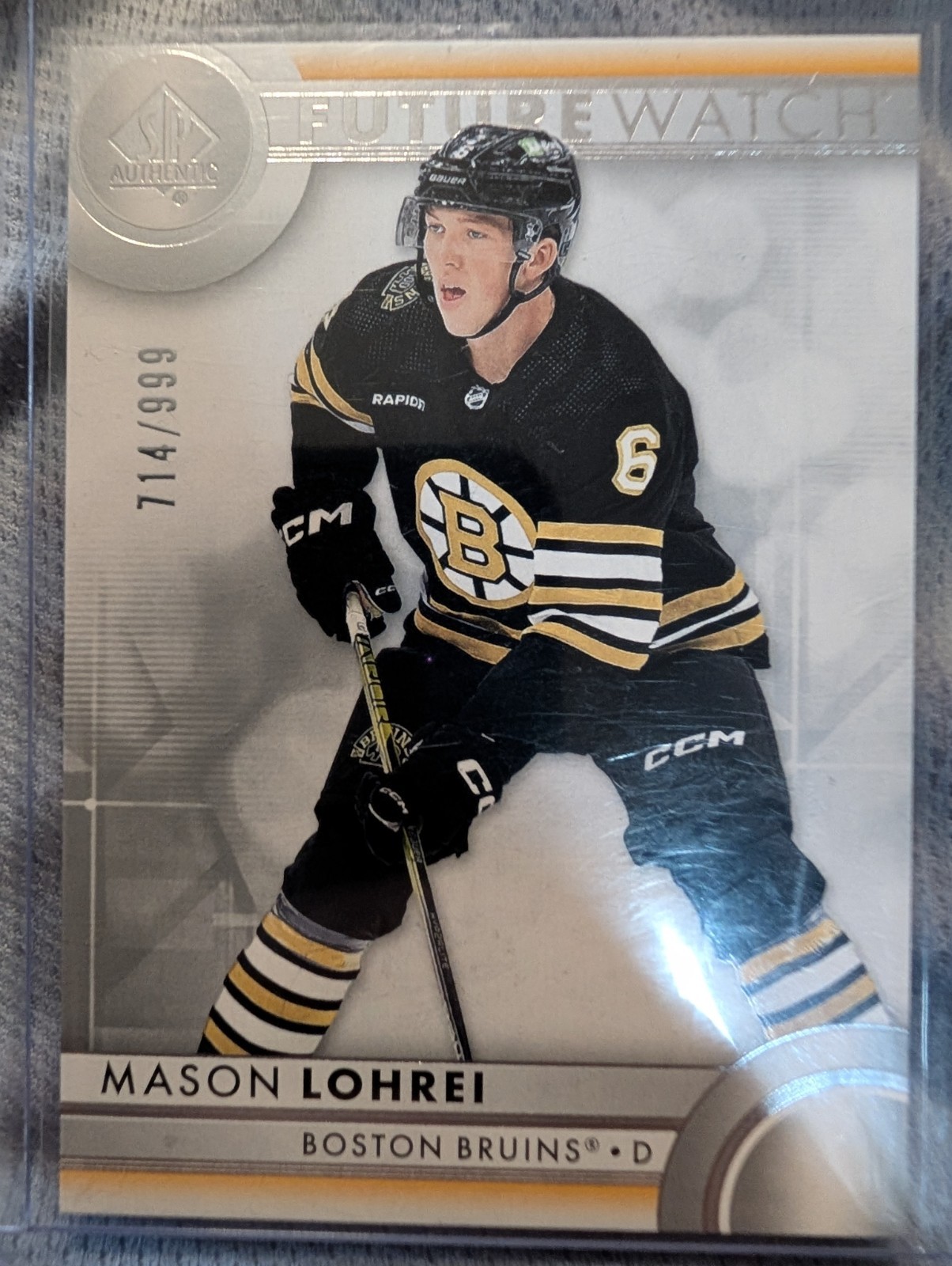 2023-24 Sp Authentic - Future Watch Mason Lohrei #169 /999 (RC)