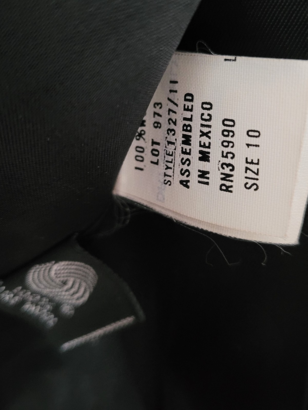 Classica Black Button Collared Pockets Lined Suit… - image 5