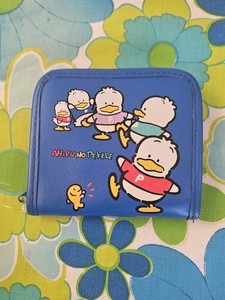 Nos Old Stock Vintage 1994 Sanrio Ahiru No Pekkle Rare Wallet Blue 90s NEW