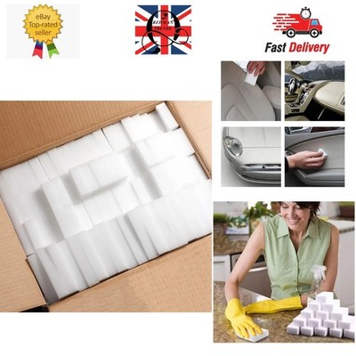 Magic Cleaning Sponges - Melamine Eraser for Office Kitchen Bathroom - 10x6cm