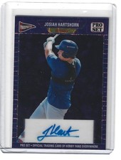 2026 Leaf Pro Set Metal Josiah Hartshorn Auto 89A-JH1 Laser 1/1