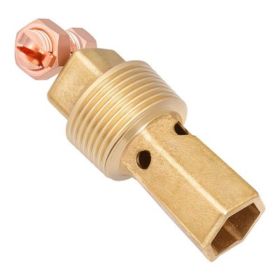 PB-2008 Water Bonding Fitting, 1'' MPT-NEC Brass Pool Bonding Kit for Inground...