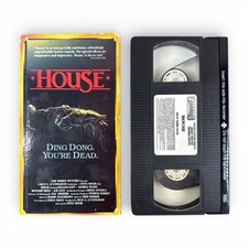 House (1985) VHS 1991 New World William Katt George Wendt Cult Horror Classic