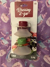 Collectible EvriHolder Leakproof Silicone Container 2 Pack Silicone Never Used