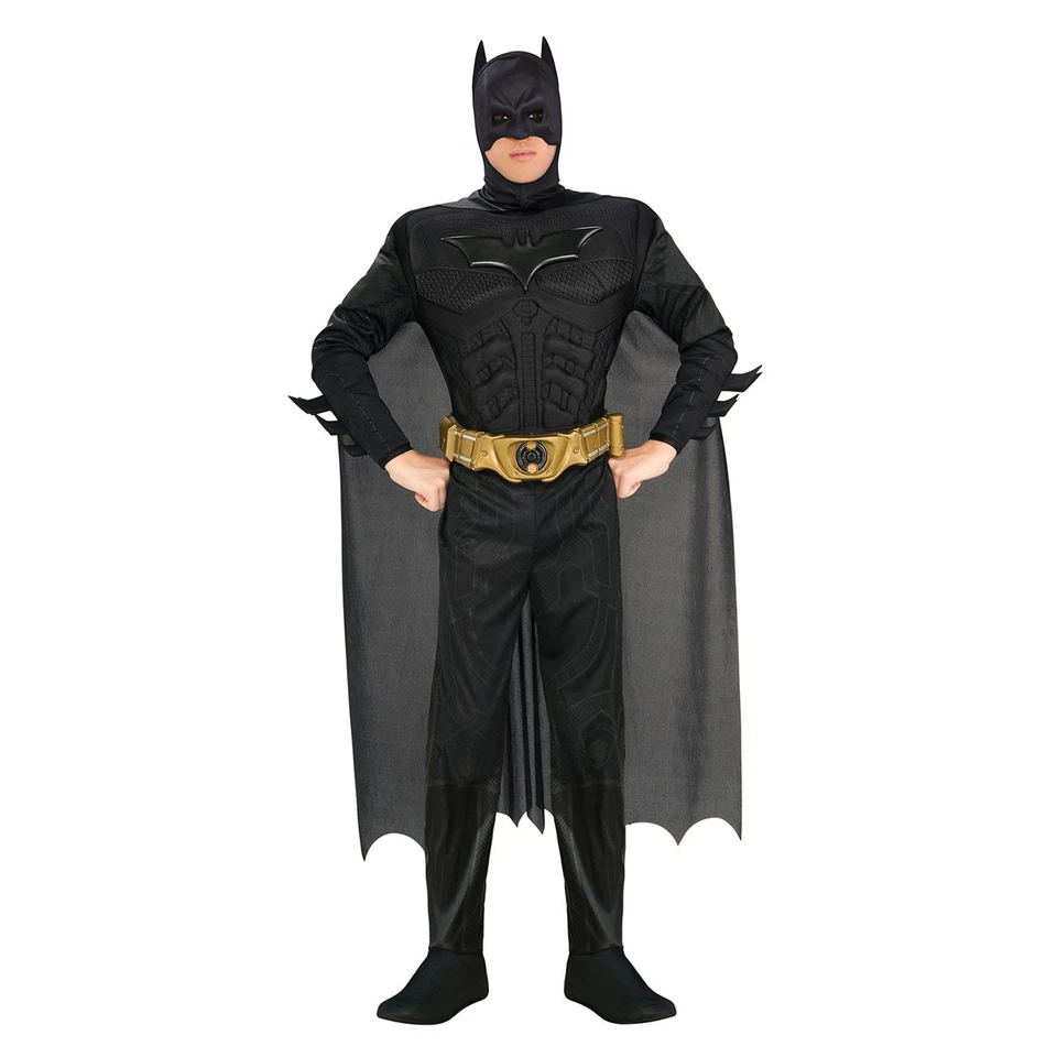 Batman Kostüm Herren Karnevalskostüm Fasching Outfit Erwachsene Filmheld