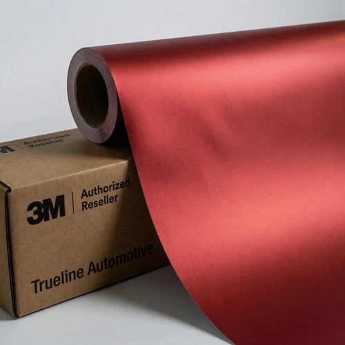 Matte Red Metallic - 3M 2080 M203  Vinyl Wrap Film All Sizes Dual Cast