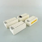 4x Lego Battery Box 9 Volt White
