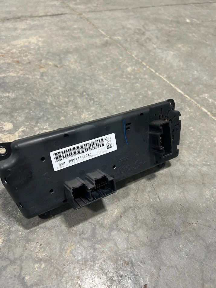 Jeep Liberty 2008-2009 calefacción aire acondicionado temperatura climatización interruptor unidad Foto 4 de 4