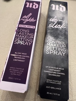 Urban Decay X2 All Nighter And De-Slick Both. NIB