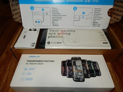 Valve Steam Deck Non-glare LCD w/ Upgraded 1TB SDD, 512GB SD Card, Extras CiB