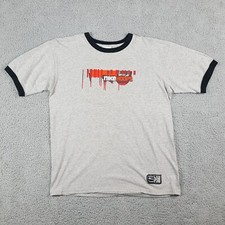 Y2K Nike Hoops Basketball Youth Size Large 18-20 Retro Sports Athletic T Shirt