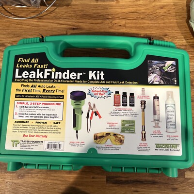 Tracerline Leak Finder Kit FLUID LEAK DETECTION KIT (TP-1121) New Complete P9