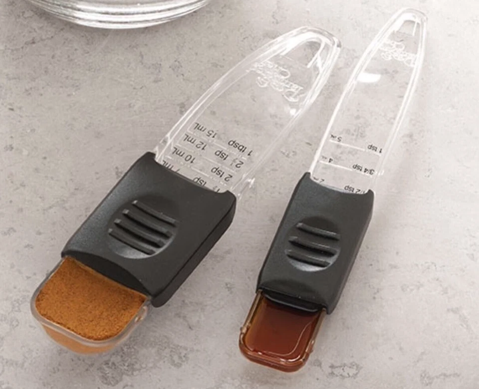 Cucharas Medidoras Ajustables Pampered Chef Cucharada y Cucharadita Totalmente Nuevas 2258 Foto 2 de 4