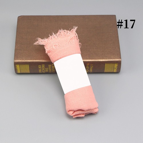 Muslim Women Linen Cotton Hijab Scarf Wrap Summer Shawl Headscarf 175*68cm - Picture 37 of 61