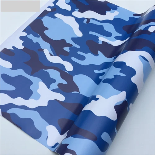 Camo Vinylfolie Rollfolie Aufkleber Arktis Schnee Camouflage Folie für Auto Fahrrad - Bild 10 von 23