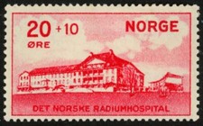 Norway 1931 (NK 184, MI 162, SC B4) - Radiumhospitalet - MH