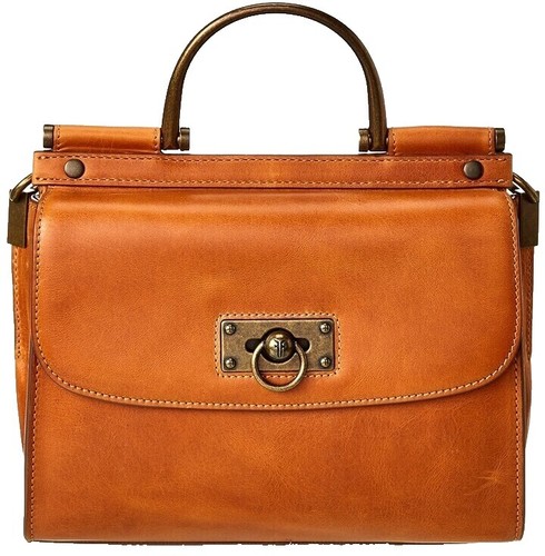 Frye Ivy Gold Metallic Leather Canvas Crossbody Bag Purse | eBay display picture 3