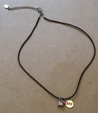 Claire's BFF Charm Heart Girls Necklace GUC