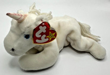Ty Beanie Baby Mystic The Unicorn Iridescent Horn Coarse Mane 1994
