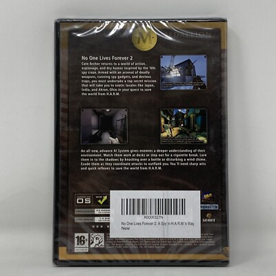 No One Lives Forever 2: A Spy in H.A.R.M.'s Way (PC, 2002