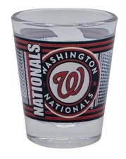 Boelter Brands MLB Digital Hero Shot Glass 2oz (Washington Nationals)