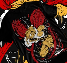 My Hero Academia Anime Wing Hero Hawks Keigo Takami T-Shirt Manga Soft Tee