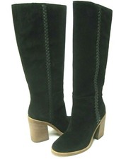 UGG MAEVA WOMEN TALL BOOTS SUEDE BLACK US 6.5 /UK 5 /EU 37.5 /JP 235