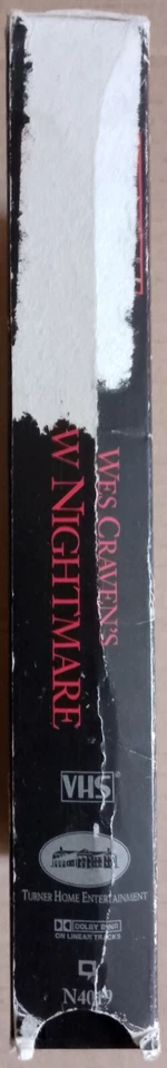 Wes Craven's NEW NIGHTMARE VHS NTSC slipcase Elm Street Freddy Kruger Ex-Rental - Image 3 of 4