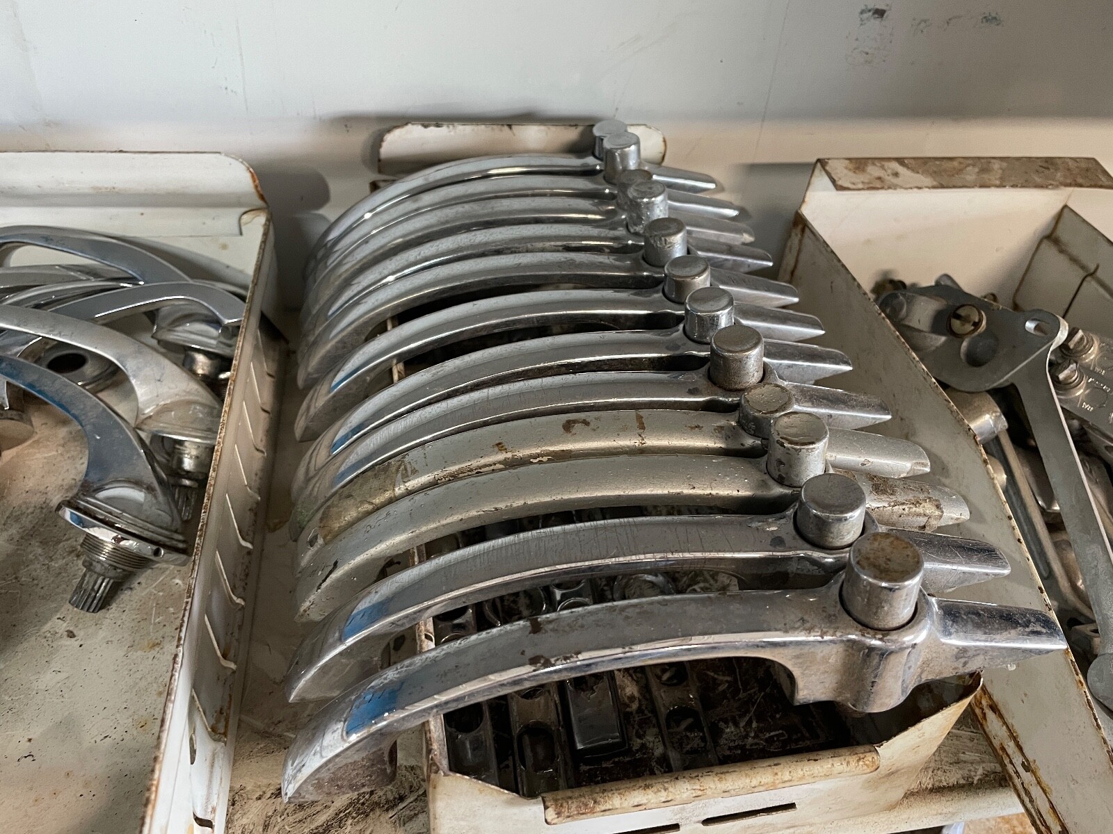 ROLLS ROYCE BENTLEY ASSORTMENT OF DOOR AND TRUNK HANDLES