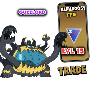 Pokemon Guzzlord L15 (below 1500 ) Trade Registered or 1M