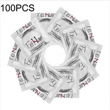 Paquete a granel de 100 piezas condones de látex ultrafinos placer extendido tiempo extra retraso sexual