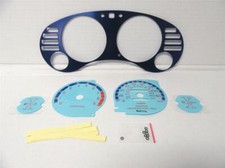 For 95-99 Mitsubishi Eclipse Turbo Aluminum Bezel Manual Mt W Glow Through Gauge