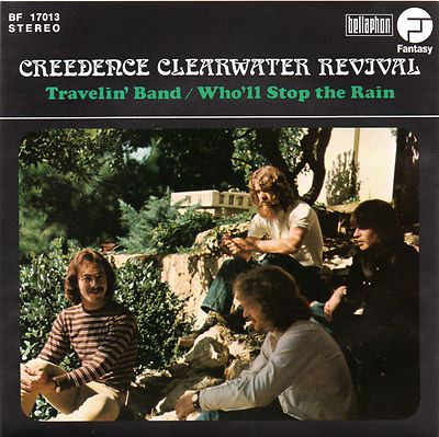 7'' CCR - Travelin' Band / Who'll Stop The Rain - MINT-Rarität! - ungespielt!