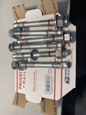 HILTi Concrete Anchor 5/8 X 6, Hilti KB-TZ installation (15each)