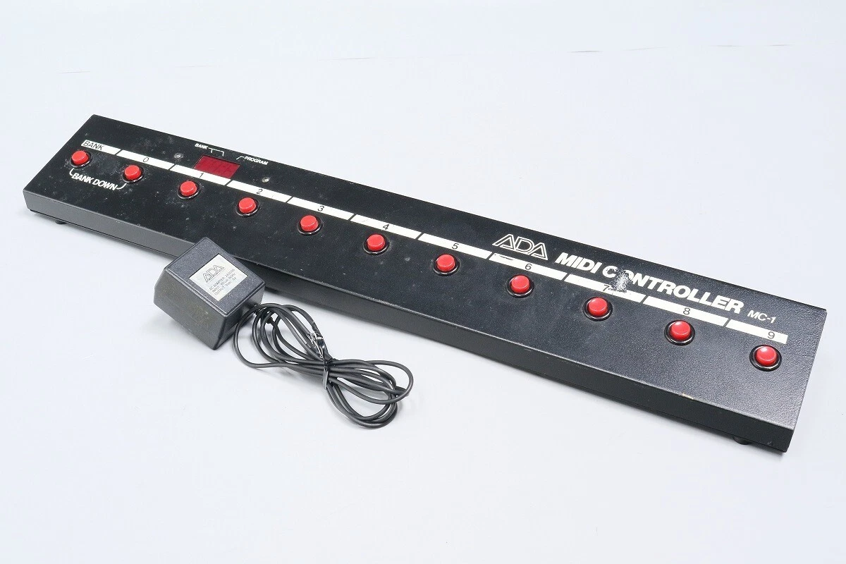ADA MP-1 Classic Guitar Midi Programmable Tube Preamp & MC-1 Midi Foot Controlle