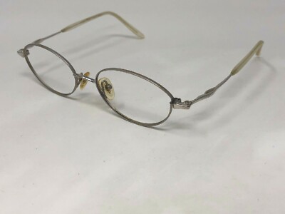 LA STRADA MOD.104 6WS Eyeglasses Frame 52-17-140 Gunmetal/Clear Polish KF12
