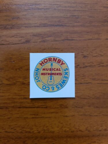 John Hornby Skewes & Co. Zonk machine treble booster Logo waterslide Decal 21mm - Picture 1 of 2