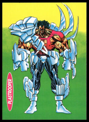Plastrooper Plasmer Comic #1 Promo Insert Card 1993 Marvel UK #NNO