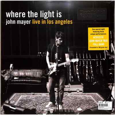 John Mayer / WHERE THE LIGHT IS: JOHN MAYER LIVE IN LOS ANGELES (4LP) / MUSIC O